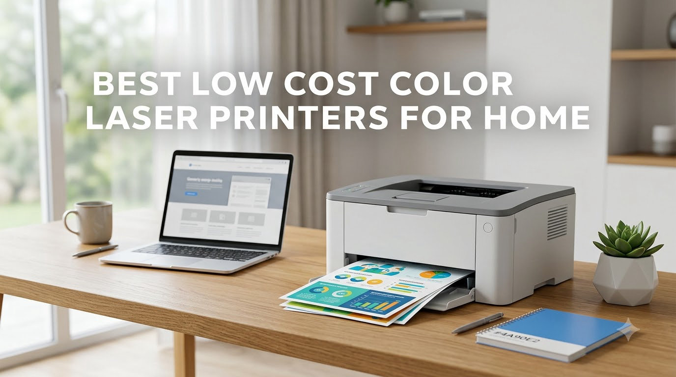 best low cost color laser printers for home