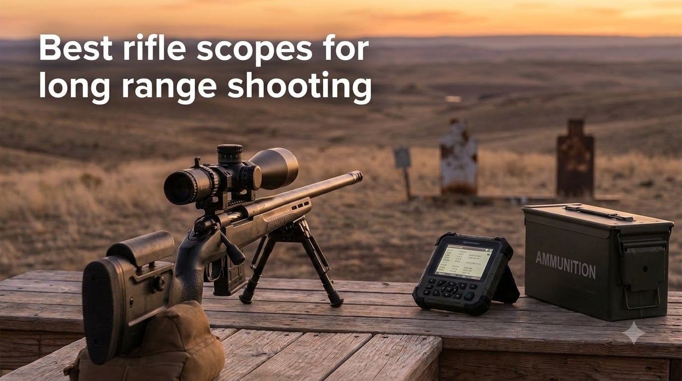 Best rifle scopes for long range shooting