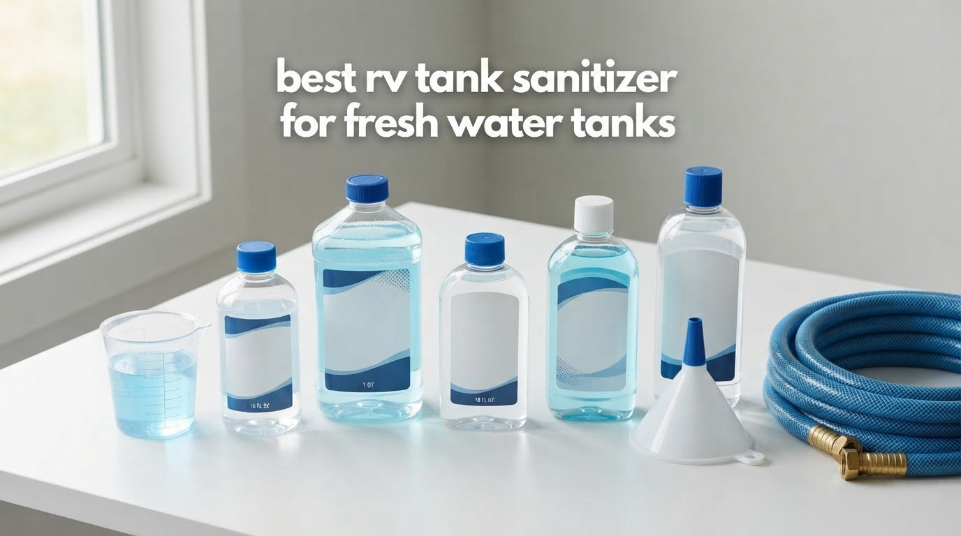best rv tank sanitizer for fresh water tanks