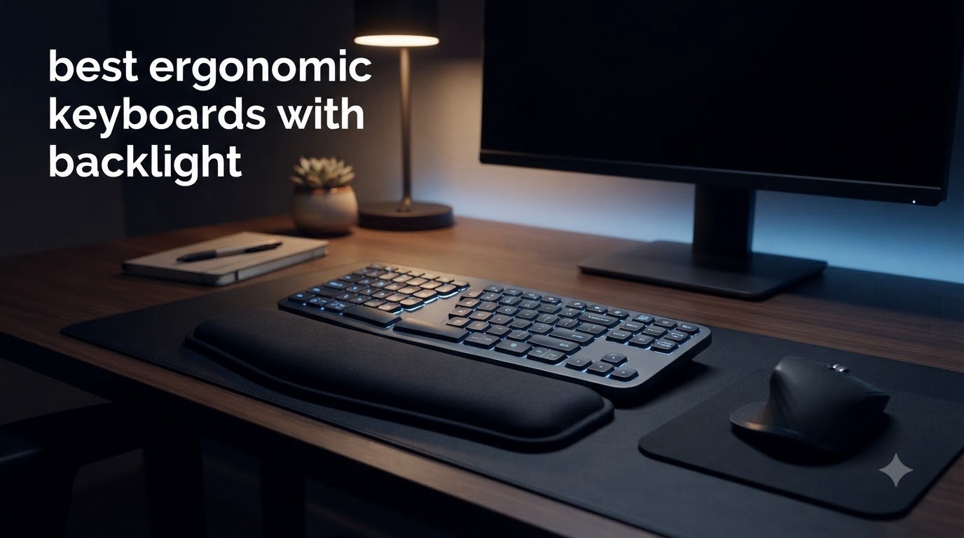 best ergonomic keyboards with backlight