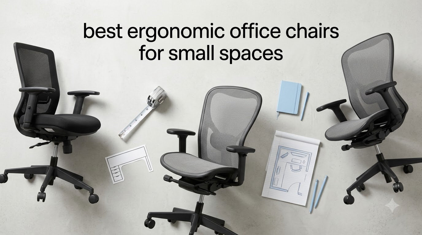 best ergonomic office chairs for small spaces