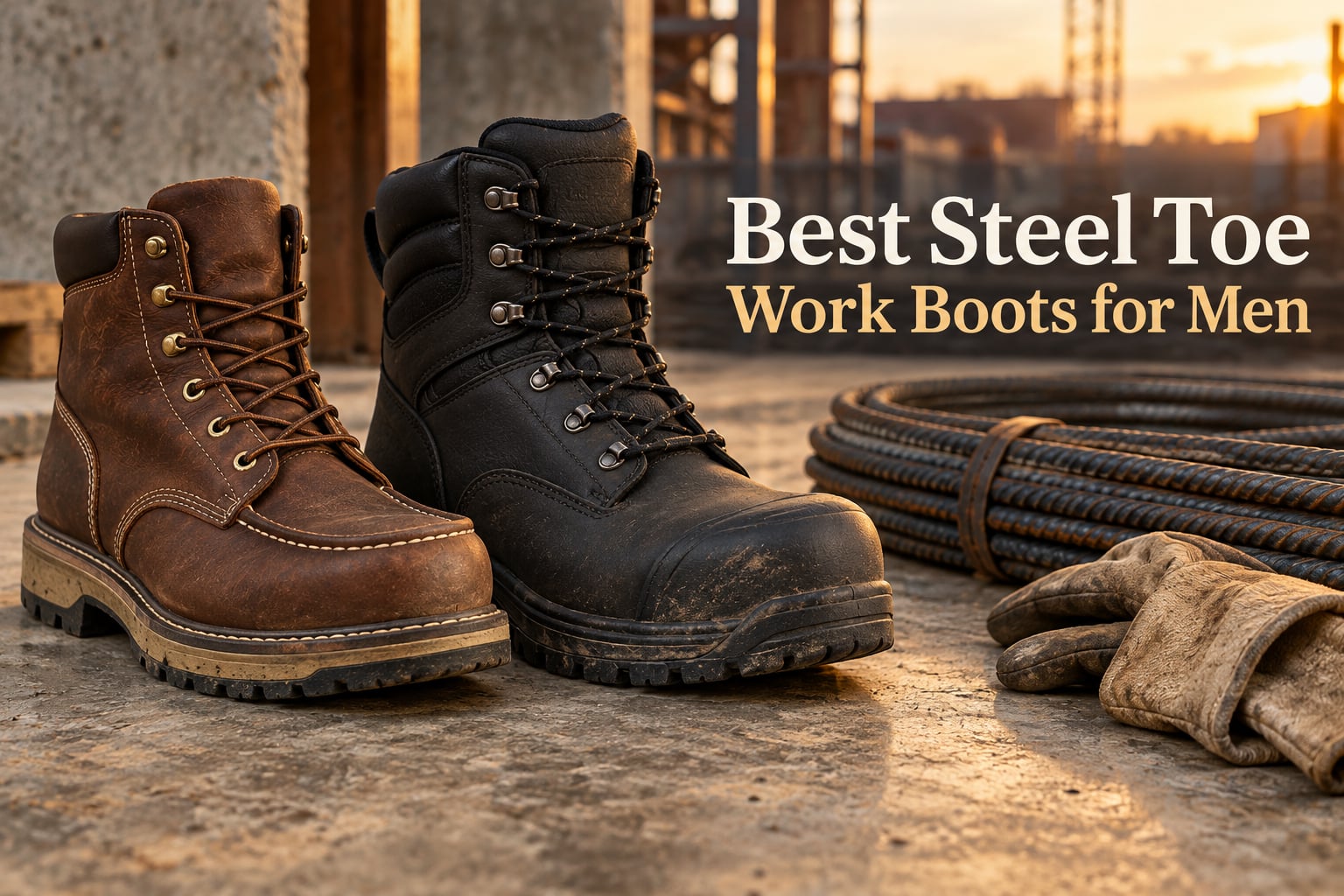 Best Steel Toe Work Boots for Men