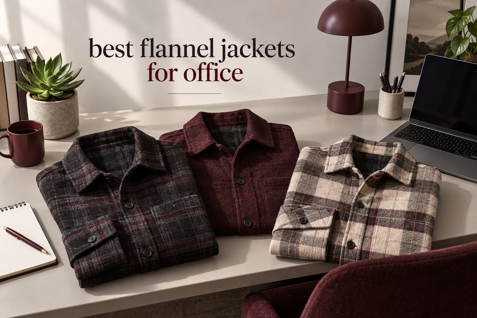 best flannel jackets for office