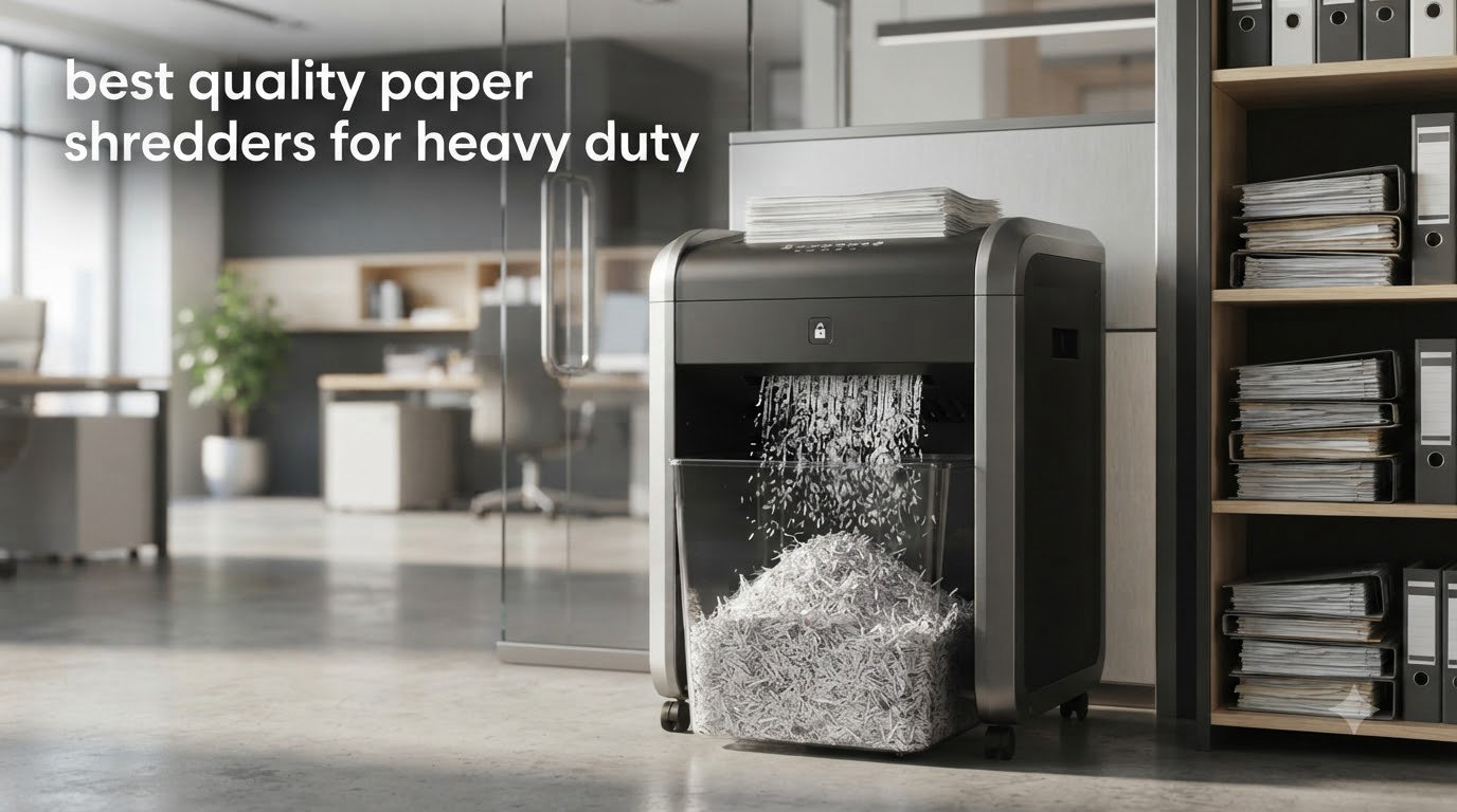 best quality paper shredders for heavy duty
