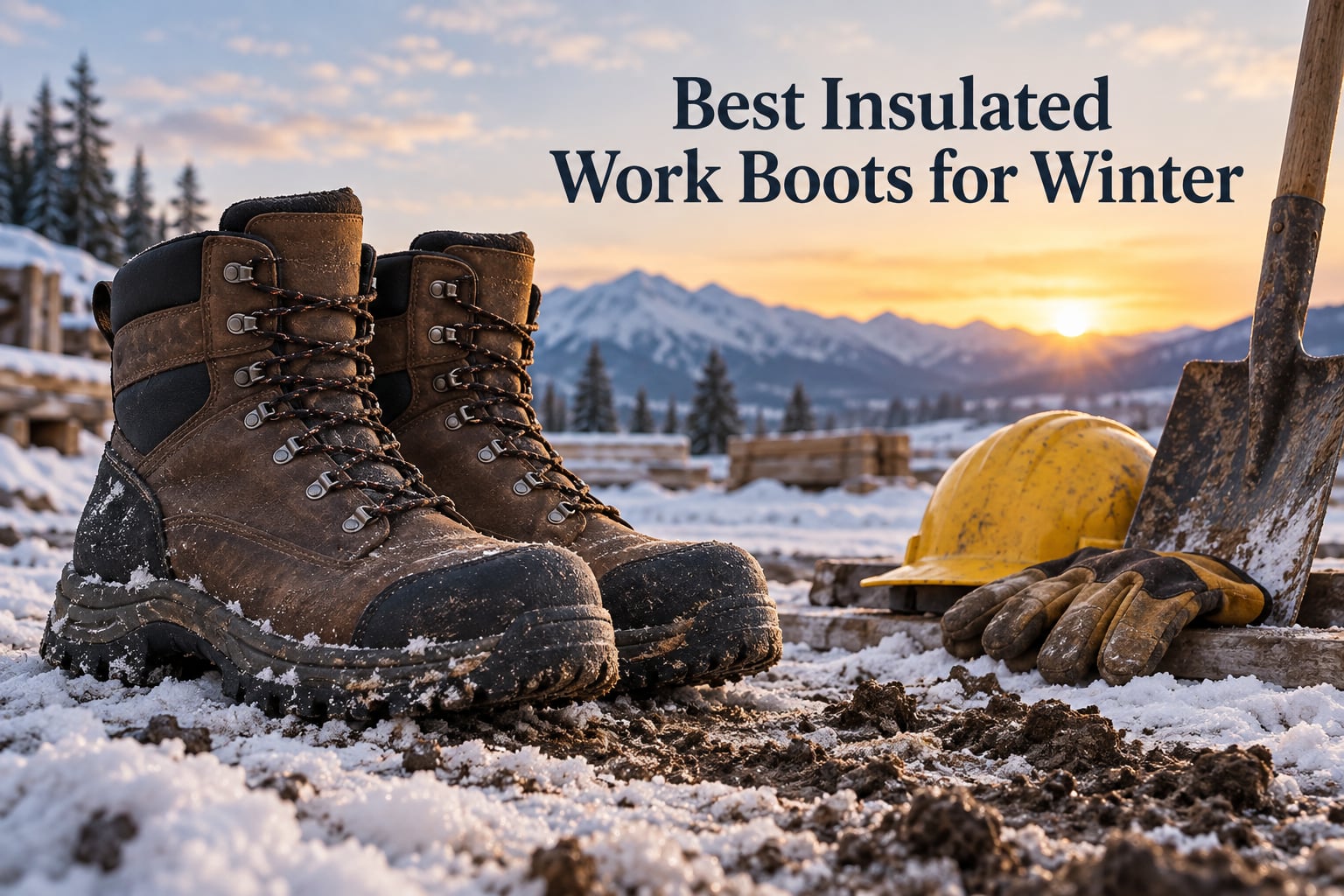Best Insulated Work Boots for Winter