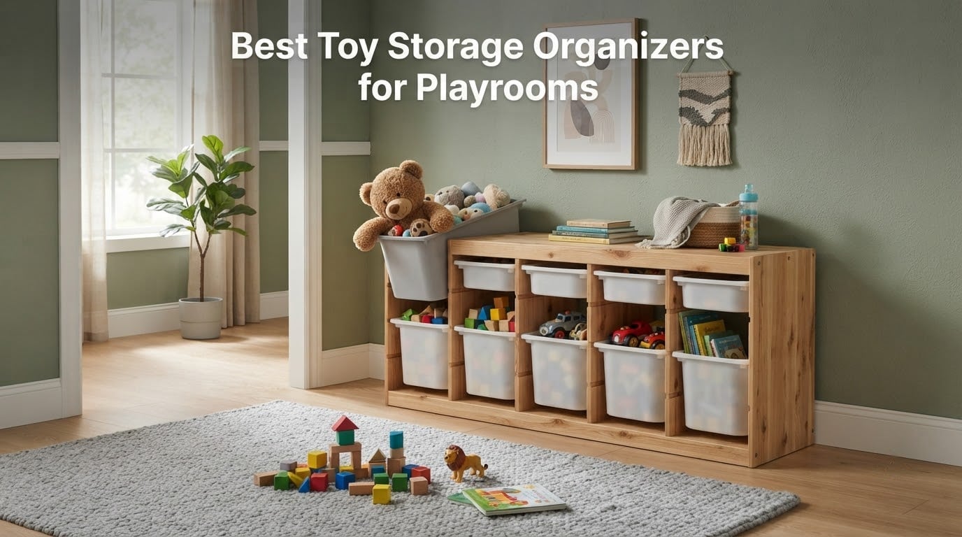 Best Toy Storage Organizers for Playrooms