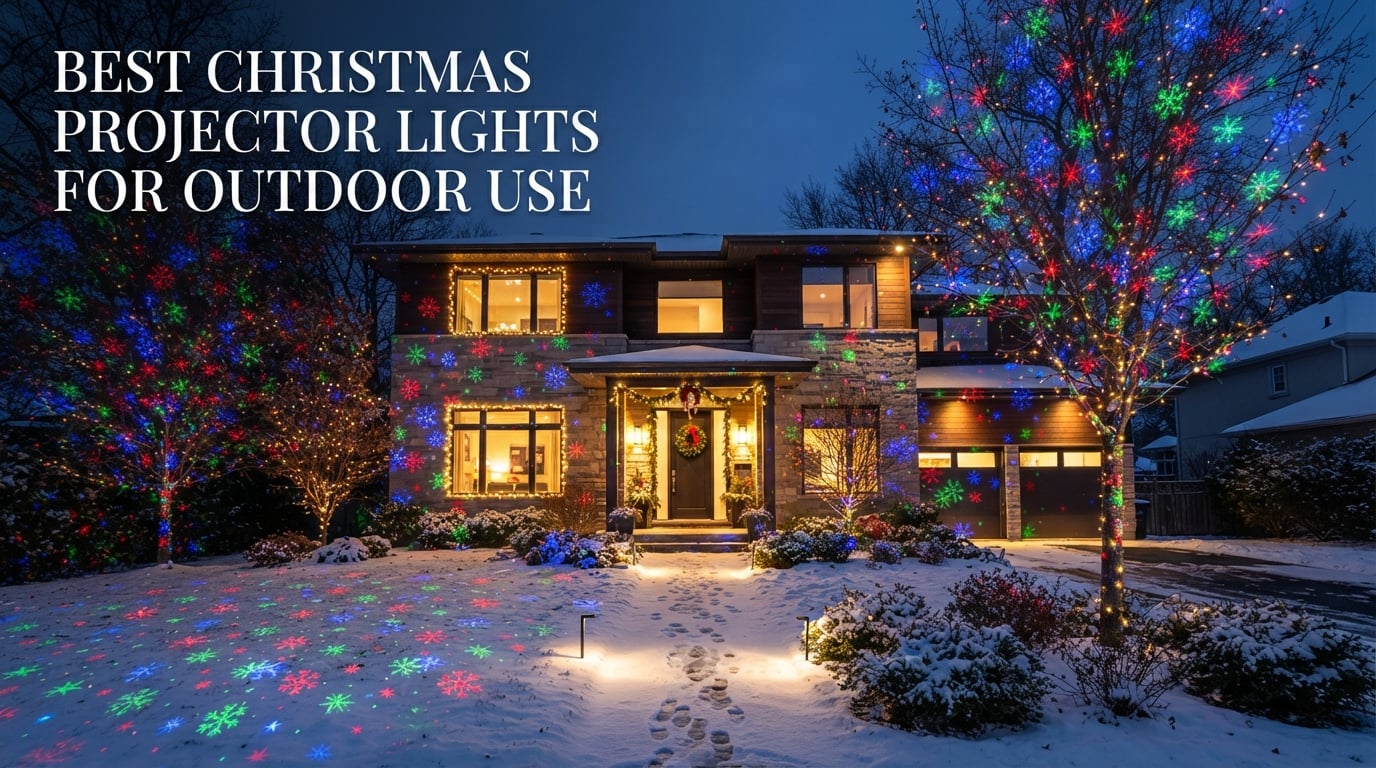 Best Christmas Projector Lights for Outdoor Use