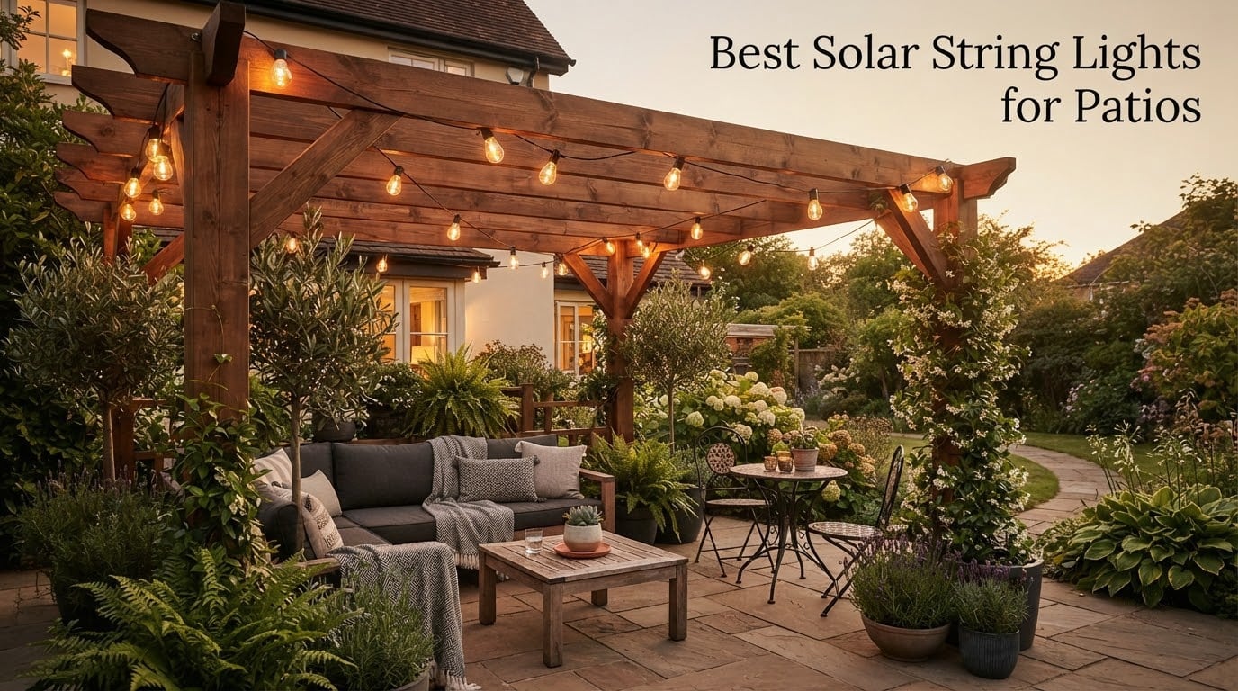 Best Solar String Lights for Patios
