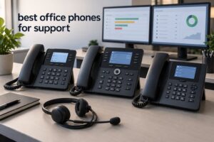 best office phones for support