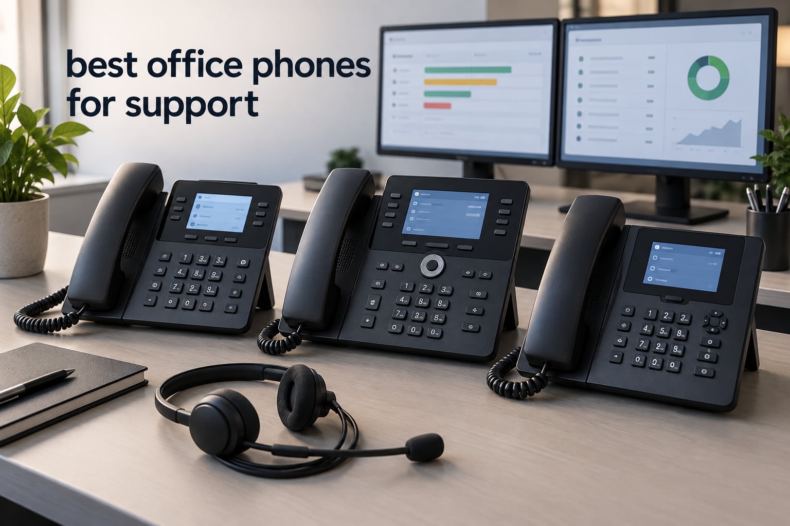 best office phones for support