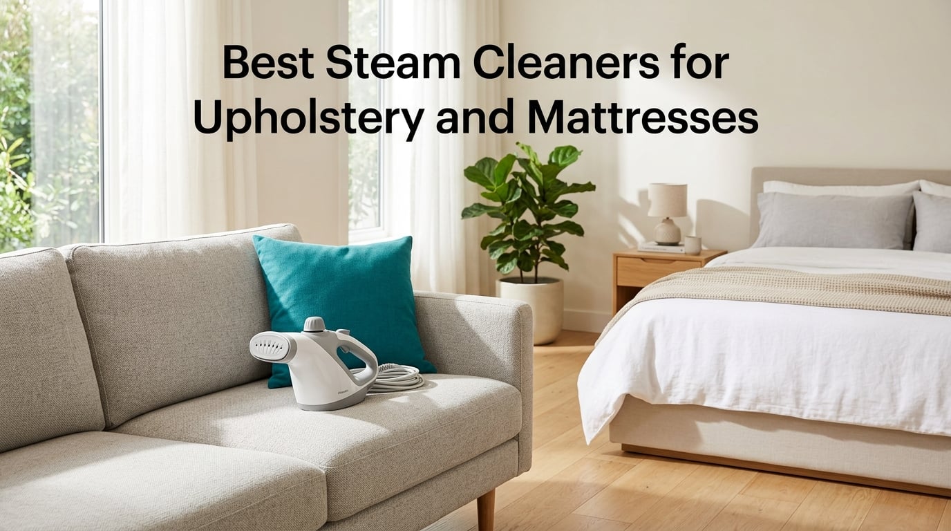 Best Steam Cleaners for Upholstery and Mattresses