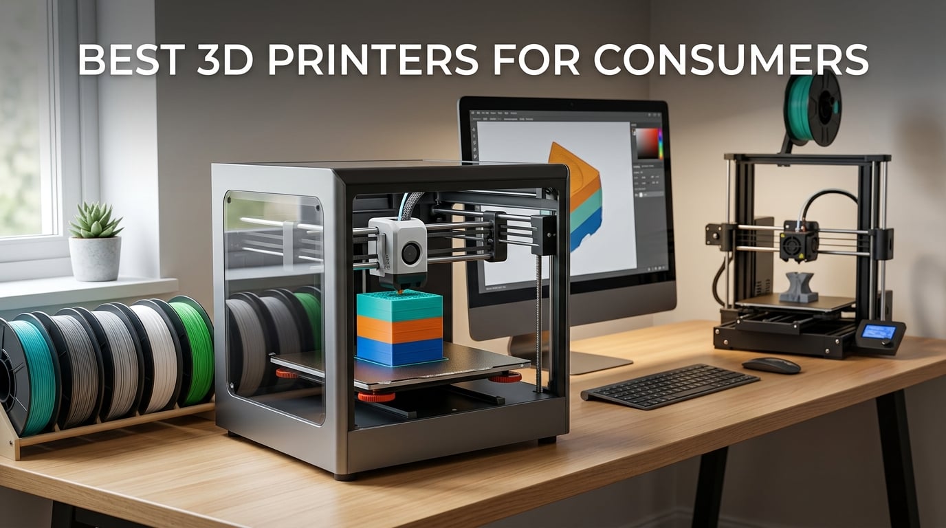 best 3d printers for consumers