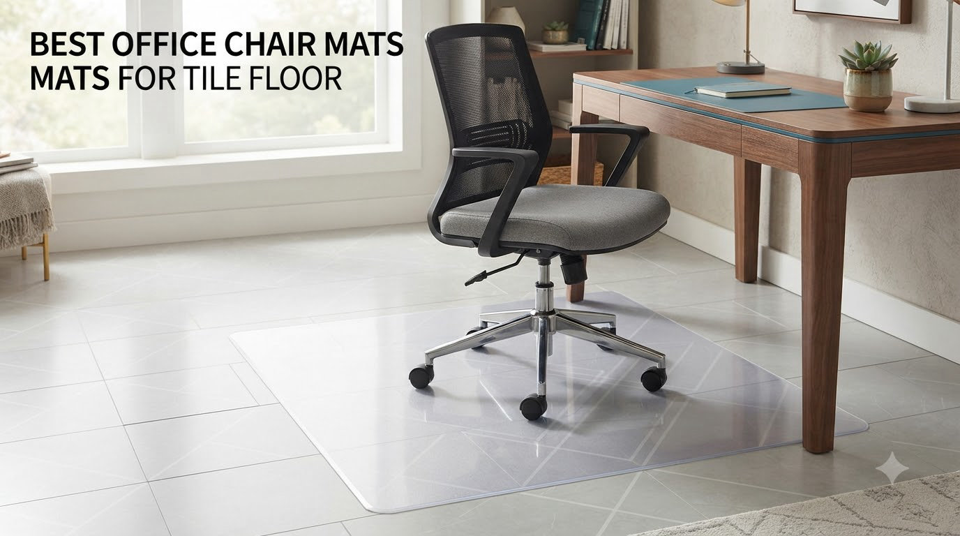 best office chair mats for tile floor