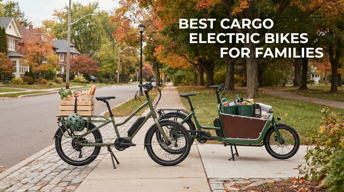 Best cargo electric bikes for families
