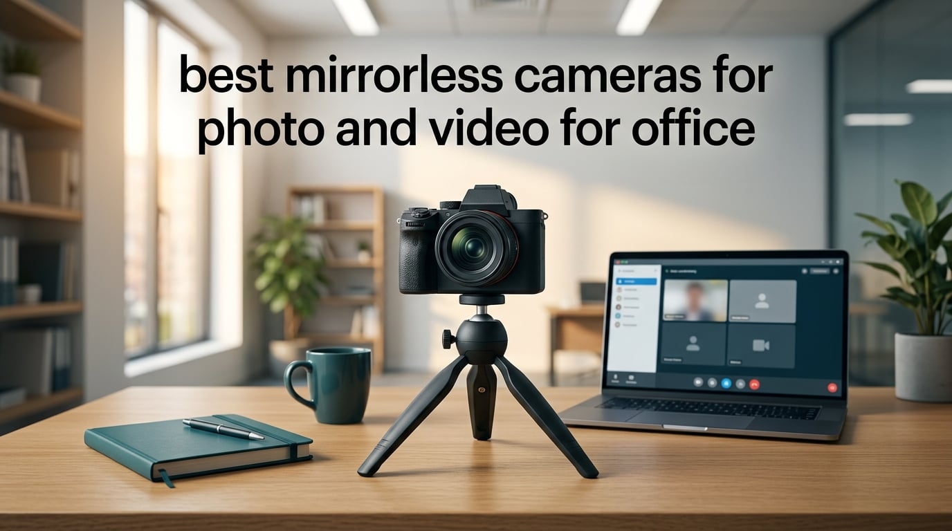 best mirrorless cameras for photo and video for office