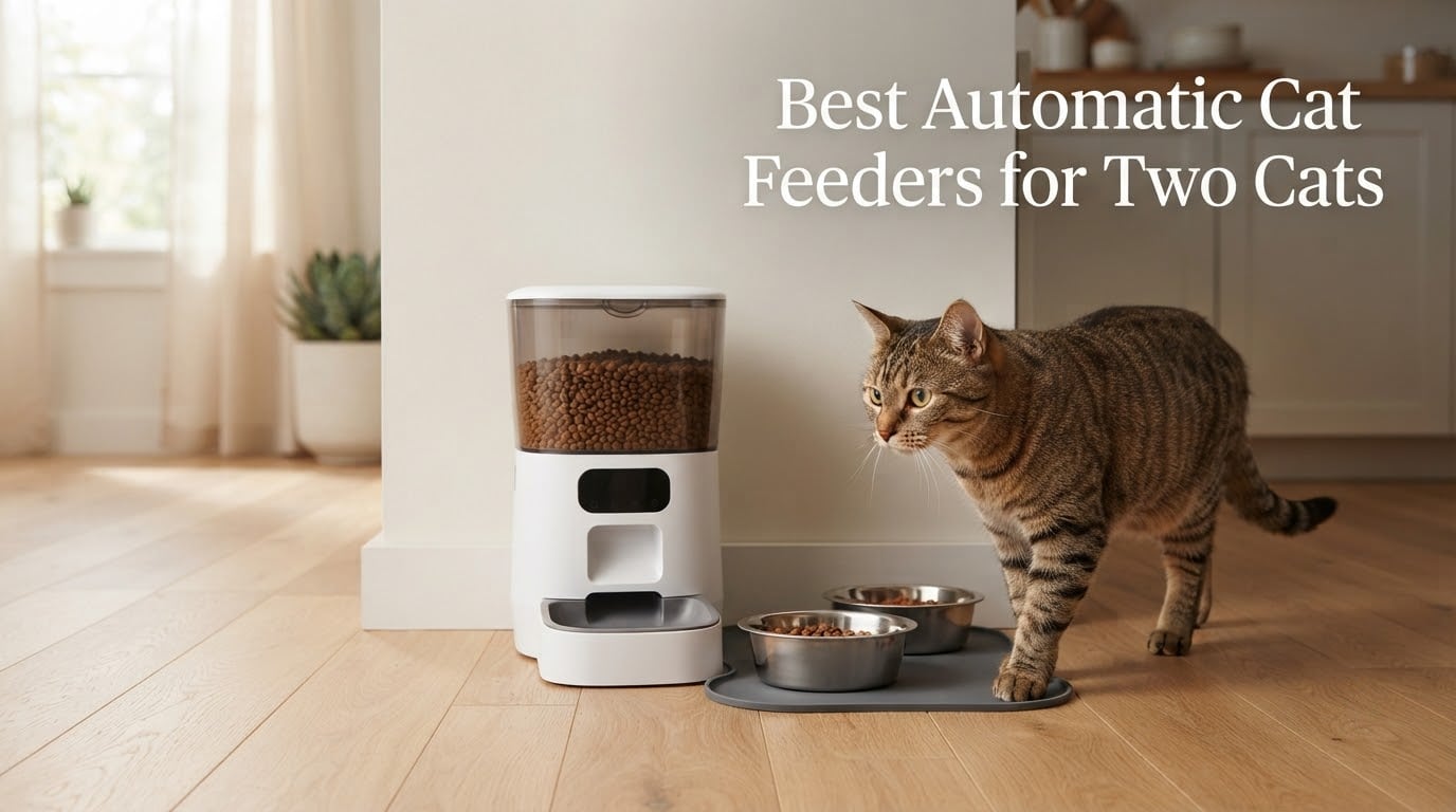 Best Automatic Cat Feeders for Two Cats