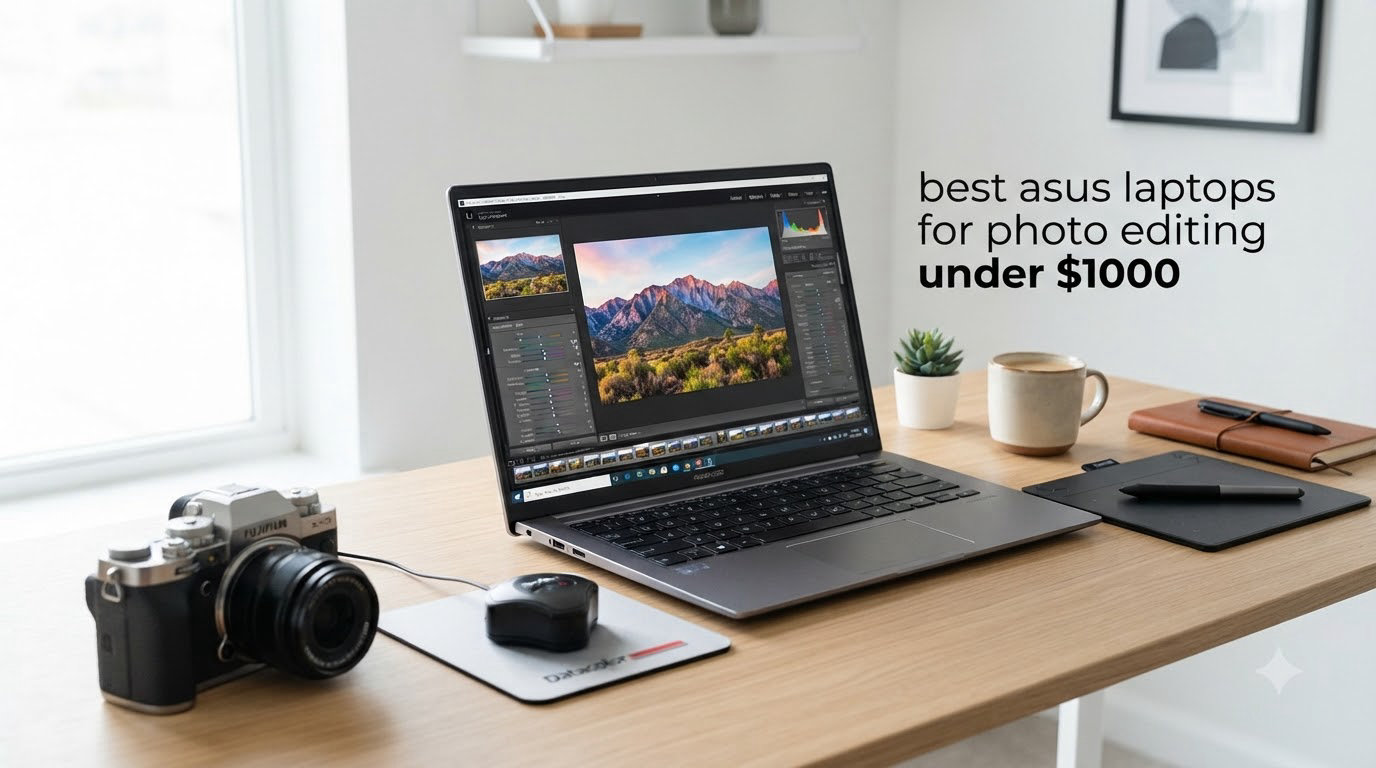 best asus laptops for photo editing under $1000