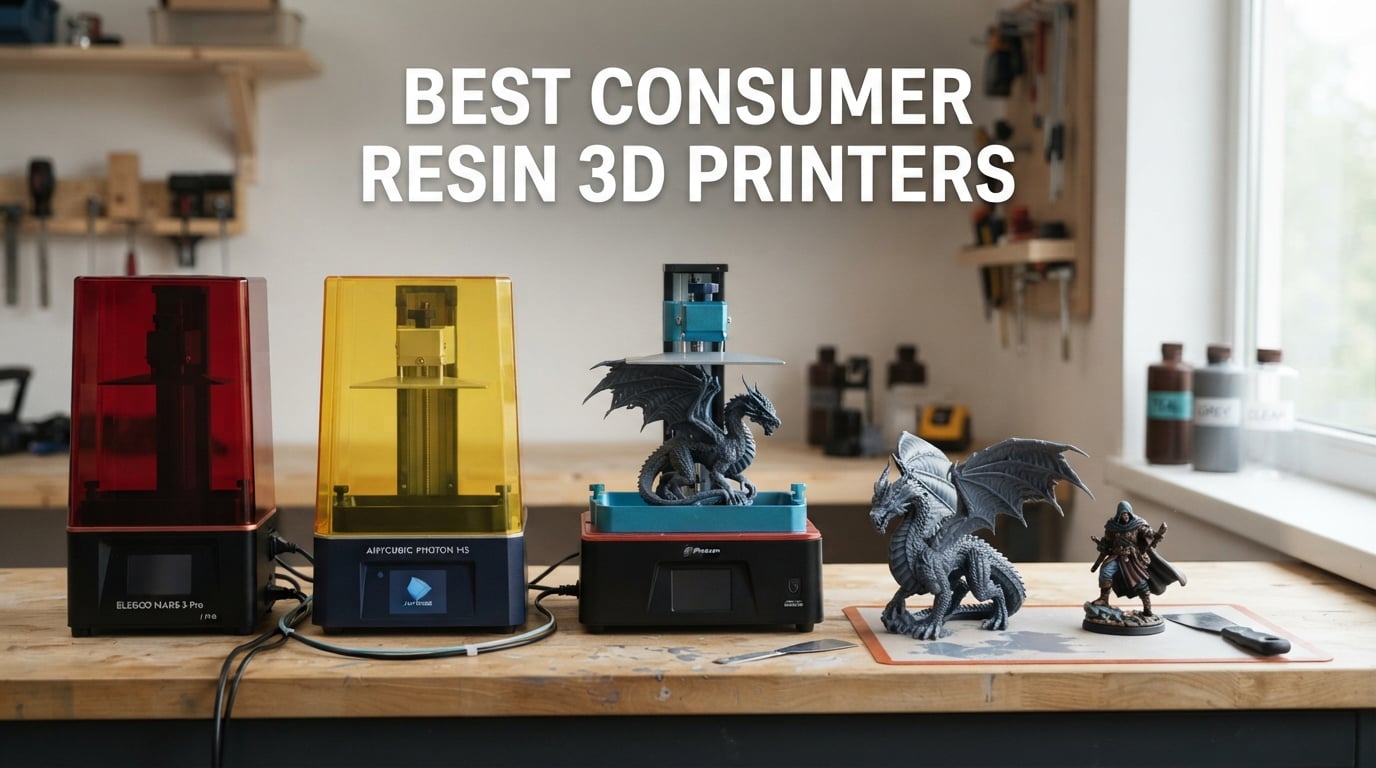 best consumer resin 3d printers