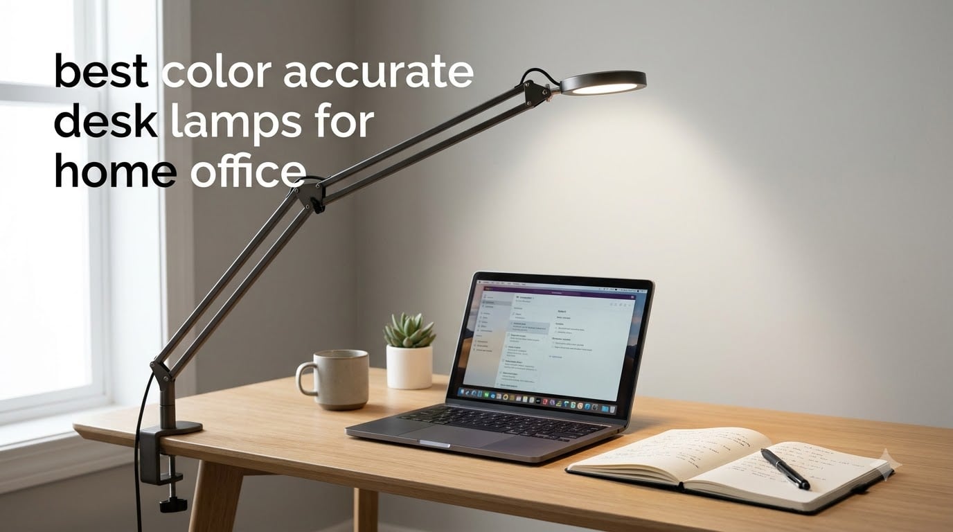 best color accurate desk lamps for home office