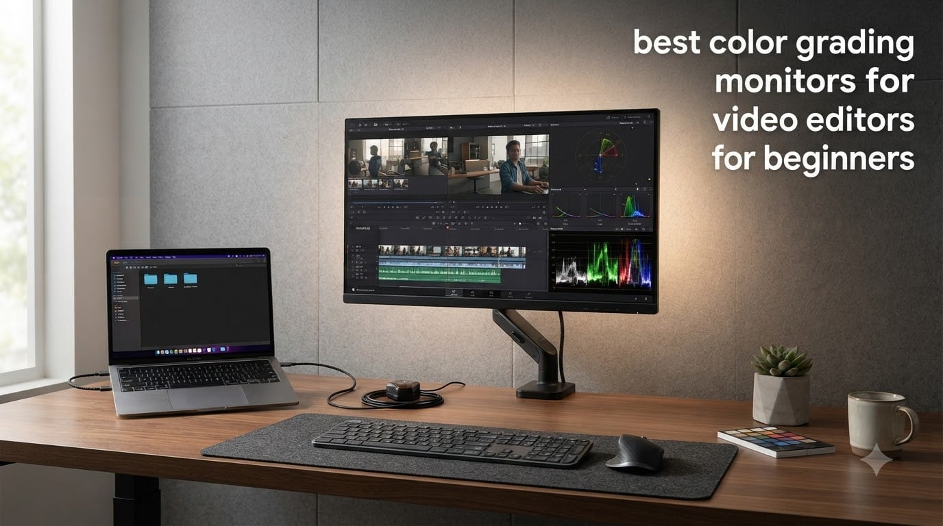 best color grading monitors for video editors for beginners