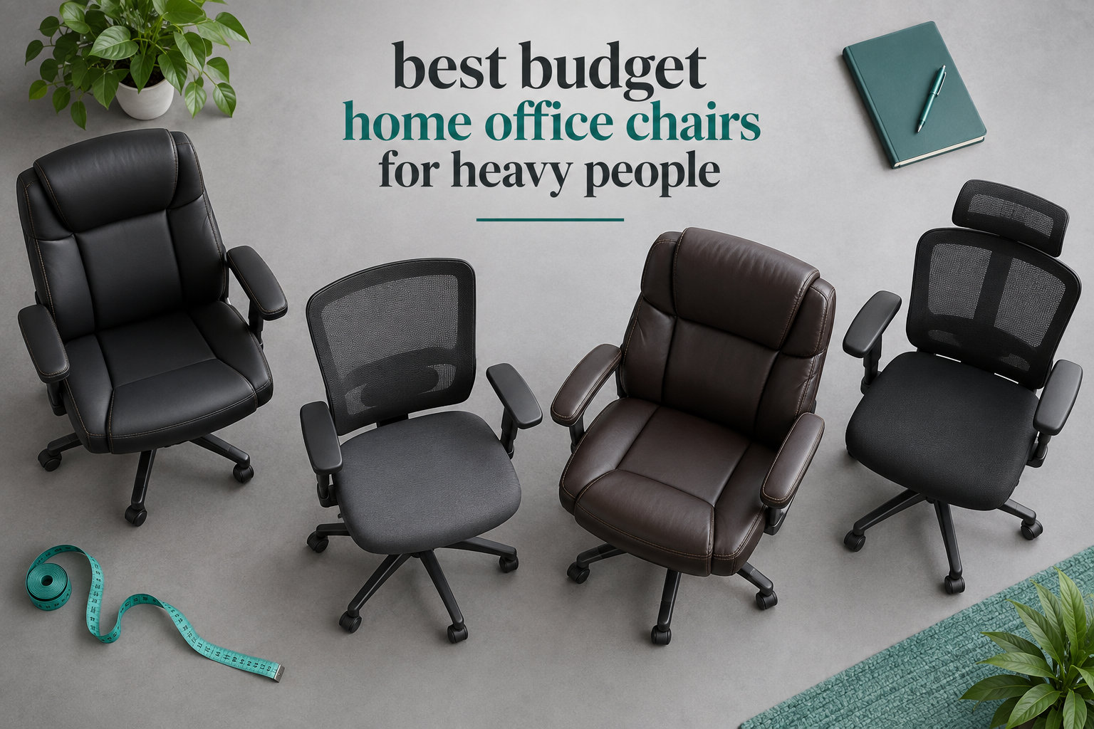 best budget home office chairs for heavy people