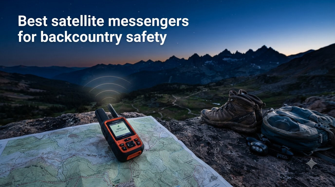 Best satellite messengers for backcountry safety