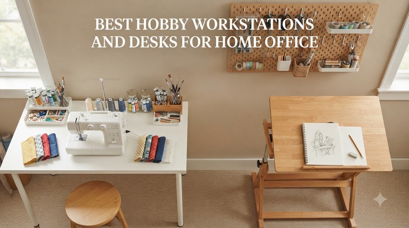 best hobby workstations and desks for home office