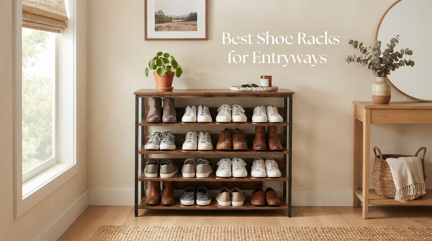 Best Shoe Racks for Entryways