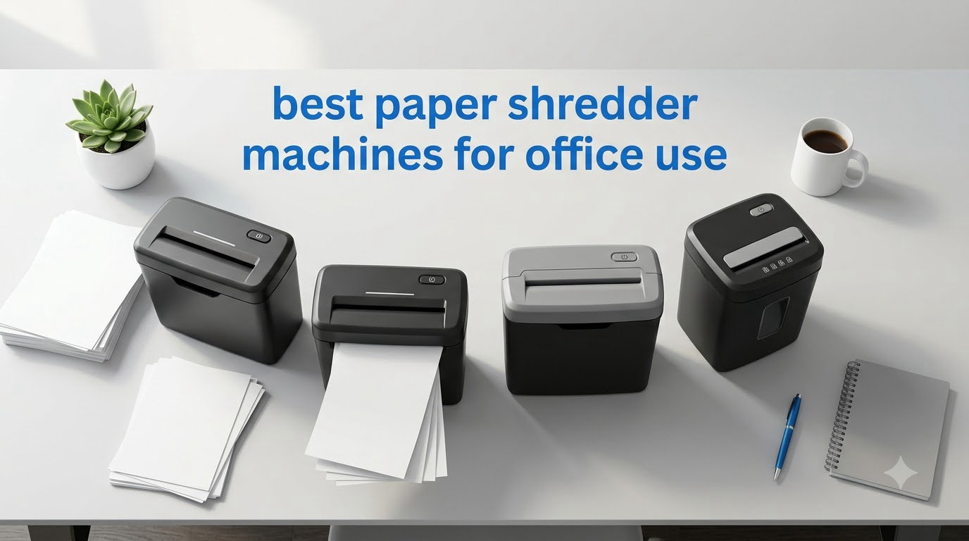 best paper shredder machines for office use