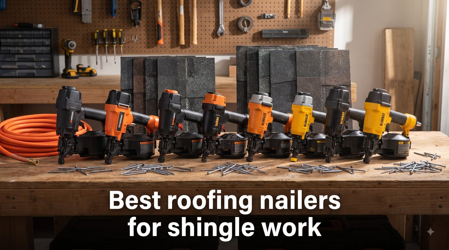 Best roofing nailers for shingle work