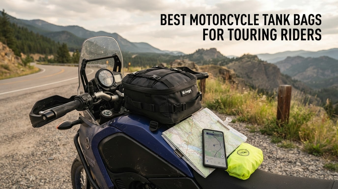 best motorcycle tank bags for touring riders