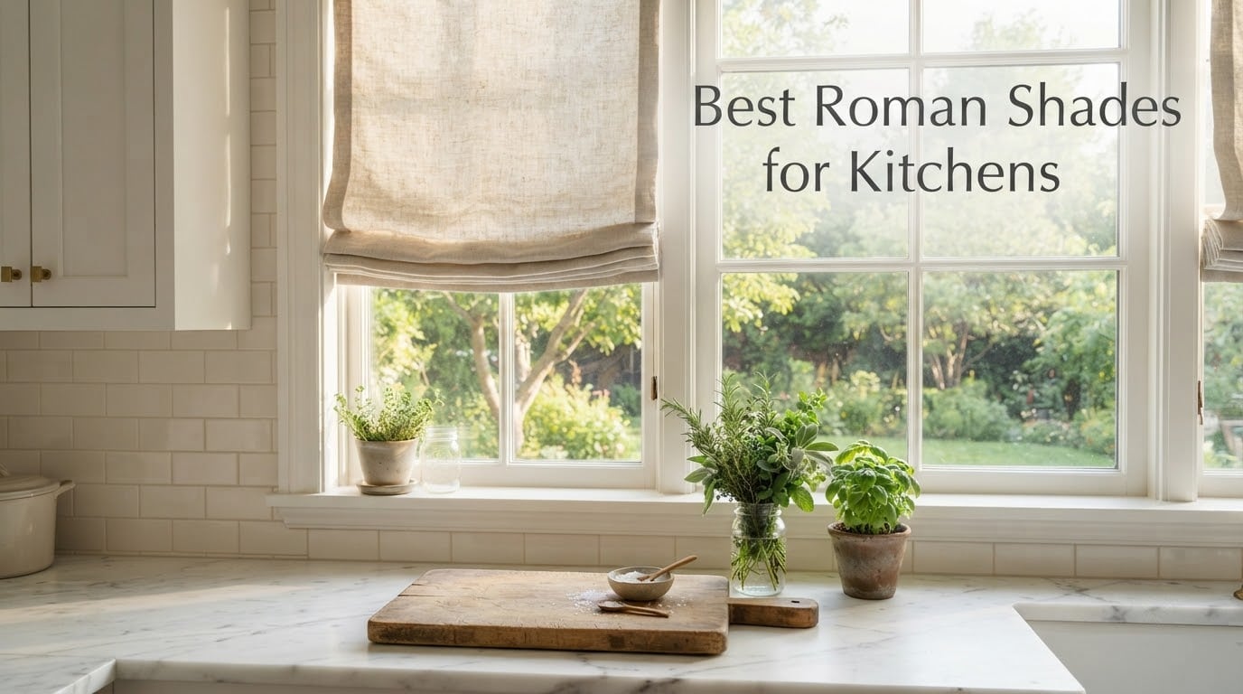 Best Roman Shades for Kitchens