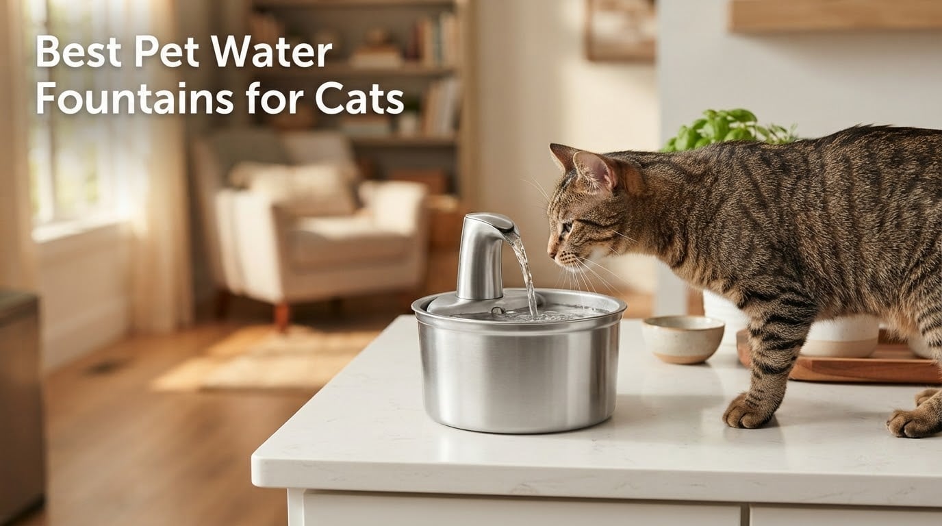 Best Pet Water Fountains for Cats
