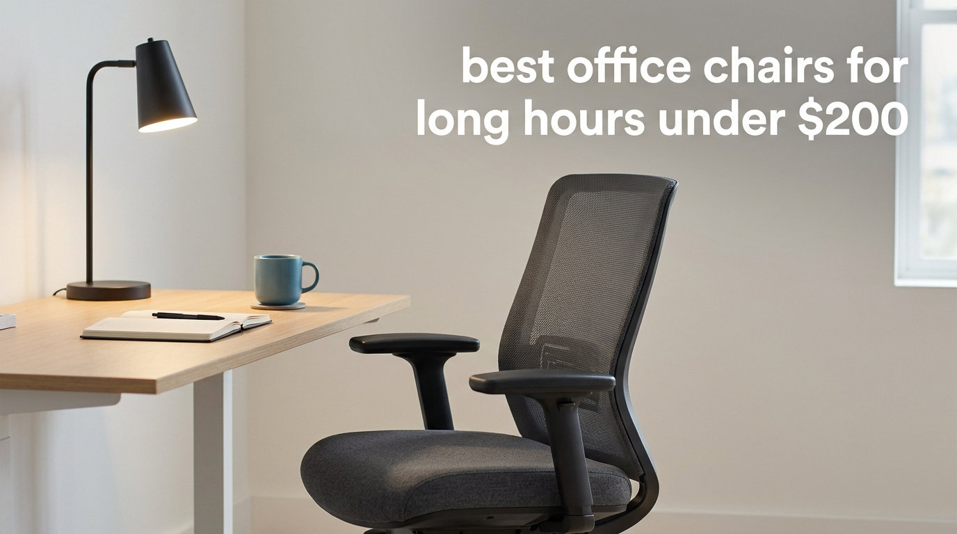 best office chairs for long hours under $200