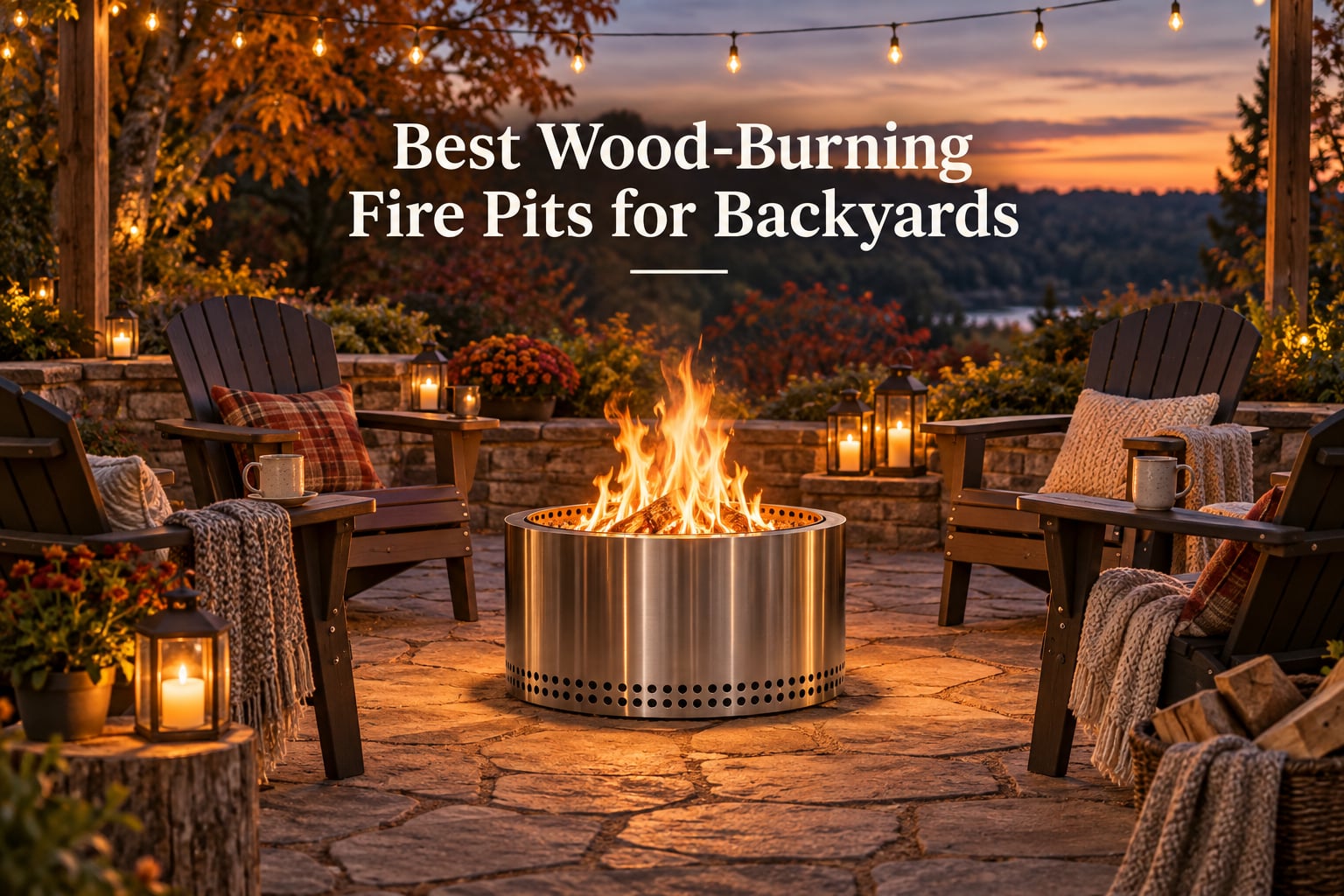 Best Wood-Burning Fire Pits for Backyards