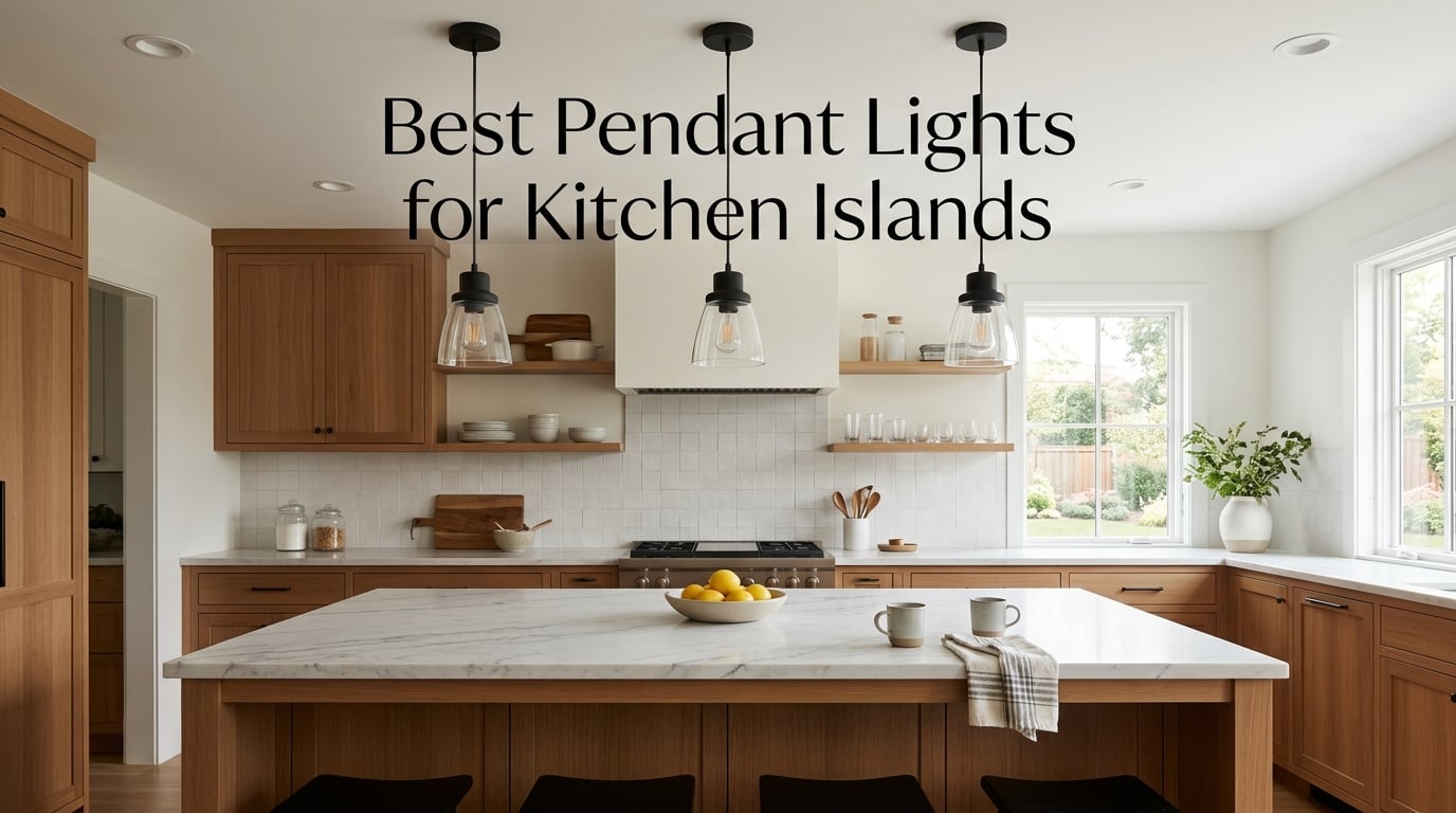 Best Pendant Lights for Kitchen Islands