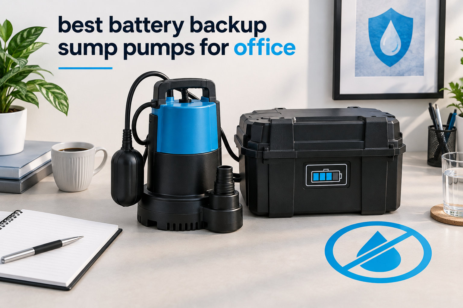 best battery backup sump pumps for office