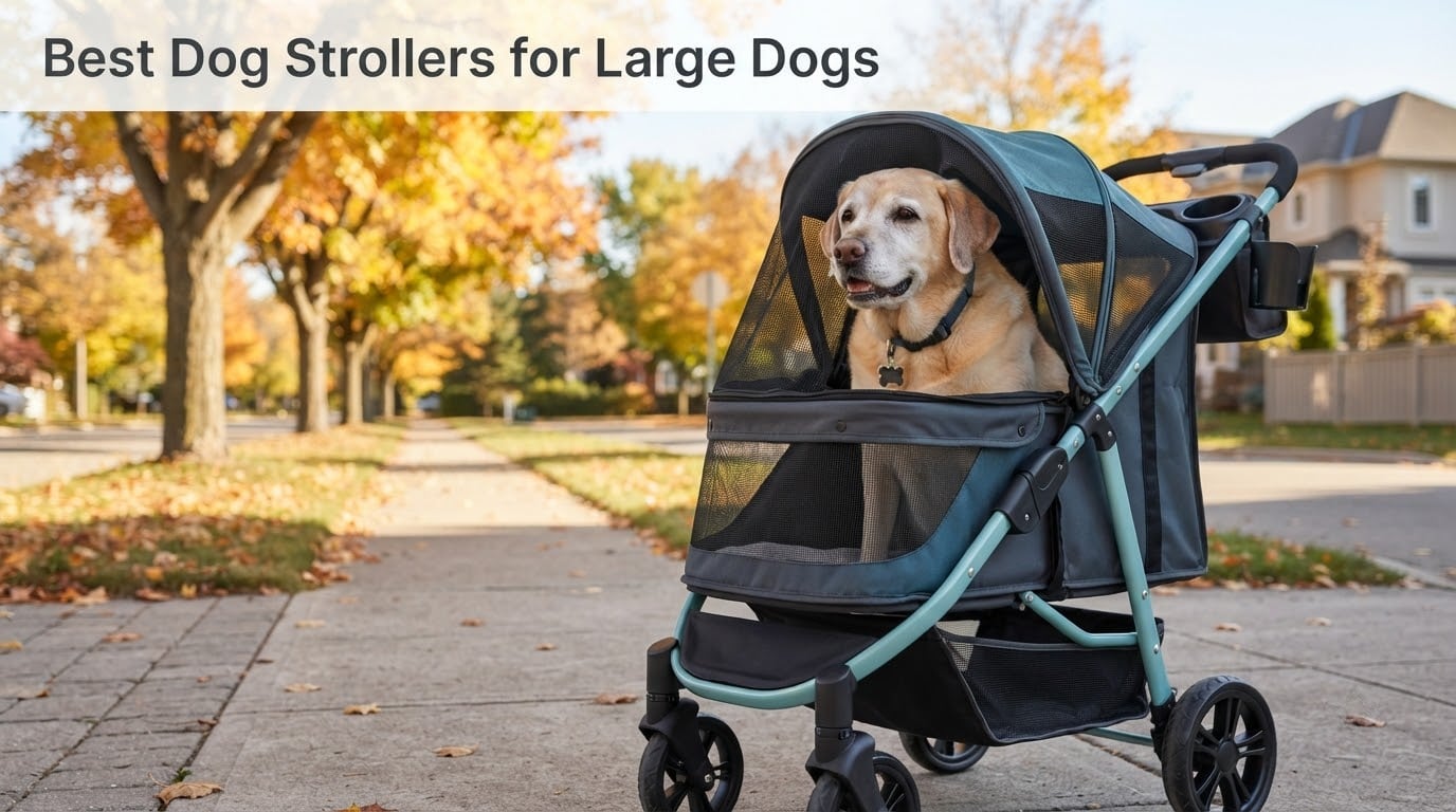 Best Dog Strollers for Large Dogs