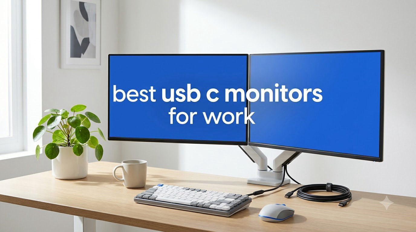 best usb c monitors for work