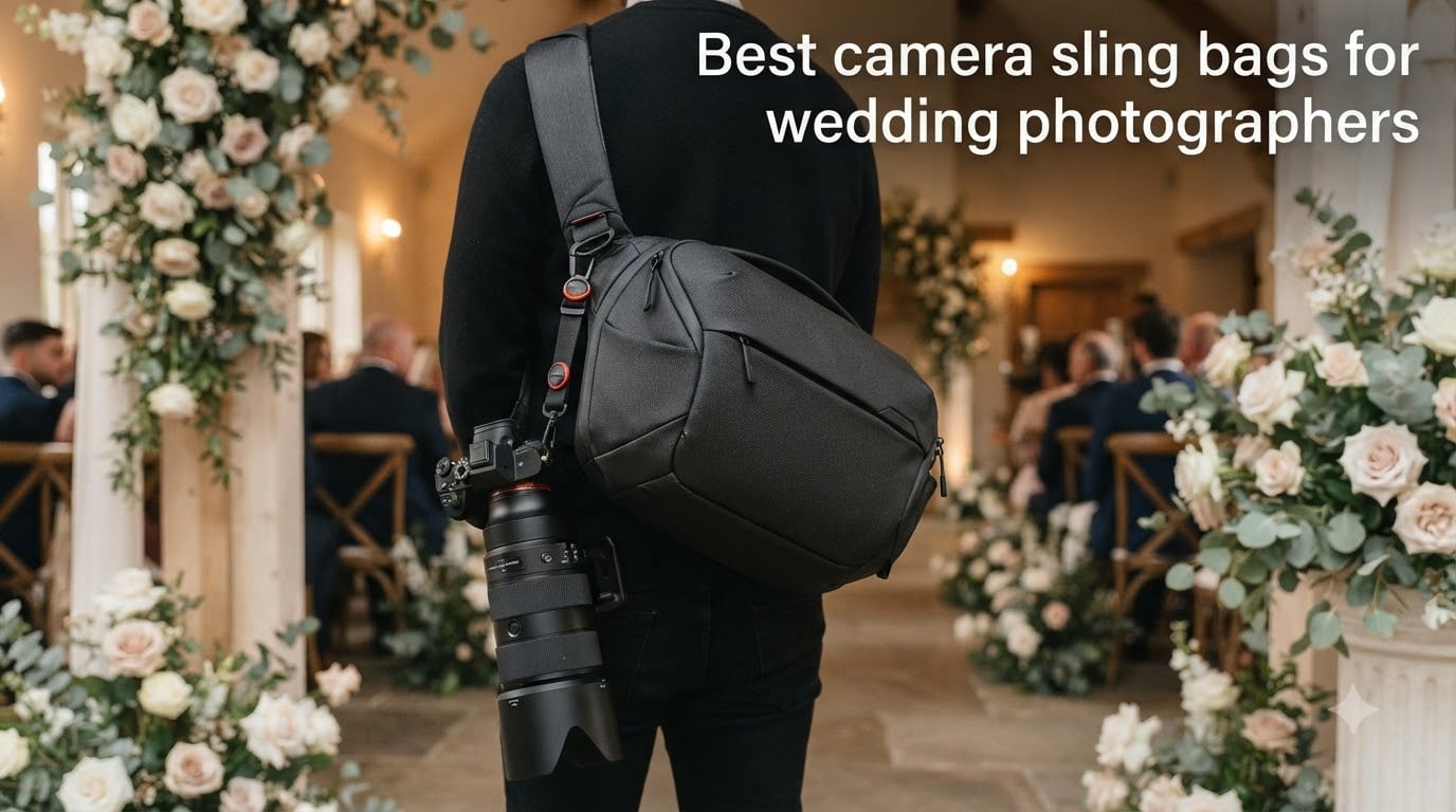 Best camera sling bags for wedding photographers