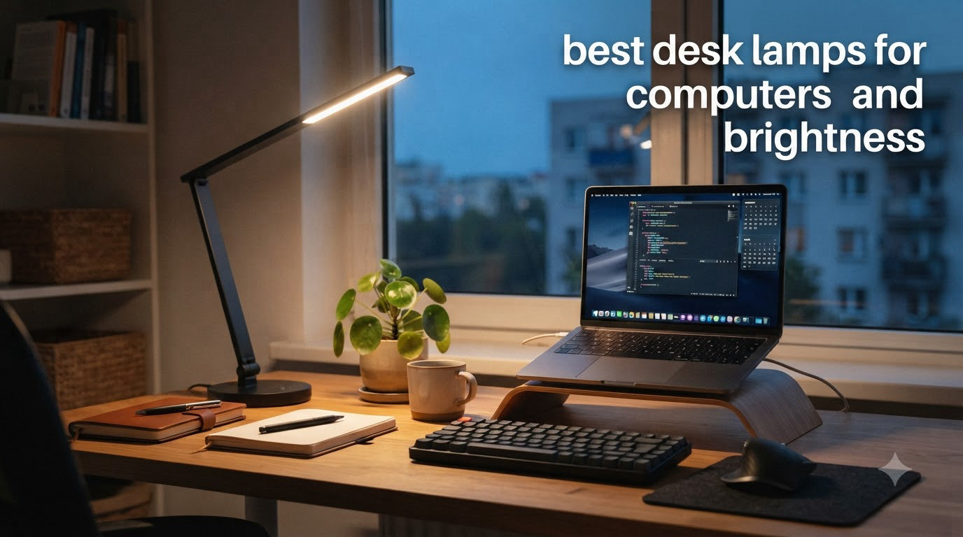 best desk lamps for computers and brightness