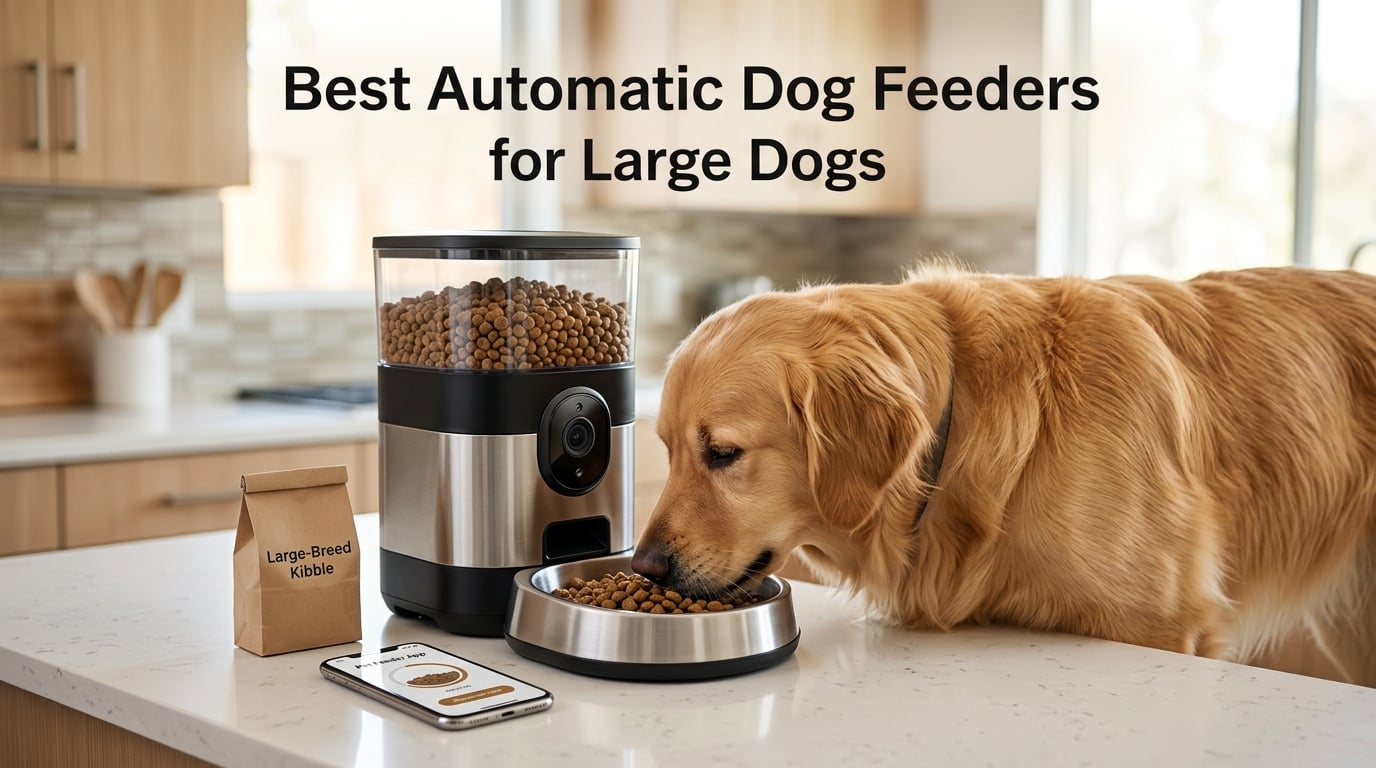 Best Automatic Dog Feeders for Large Dogs