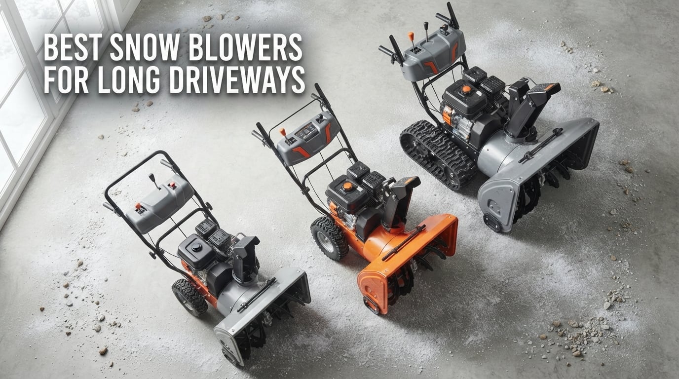 Best Snow Blowers for Long Driveways