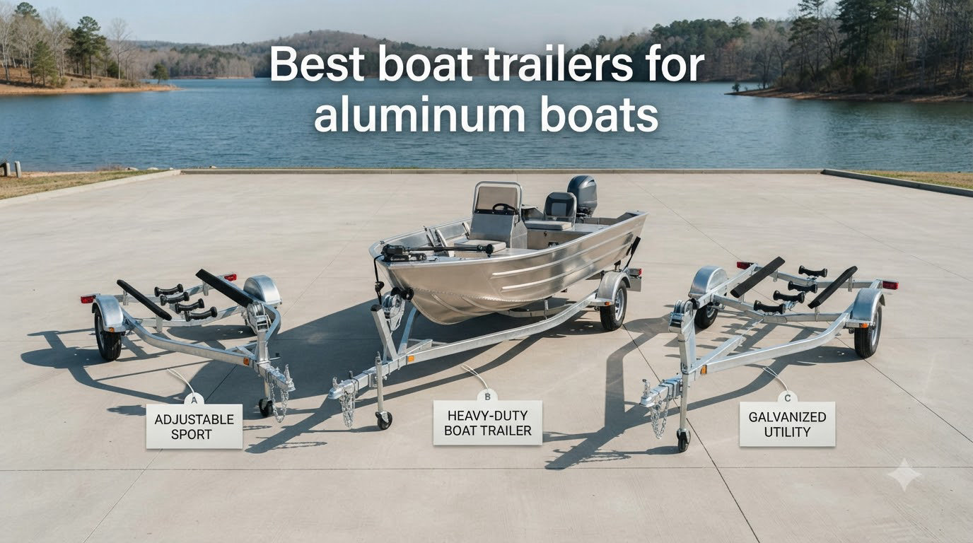 Best boat trailers for aluminum boats
