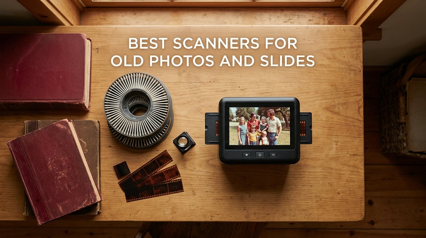 best scanners for old photos and slides
