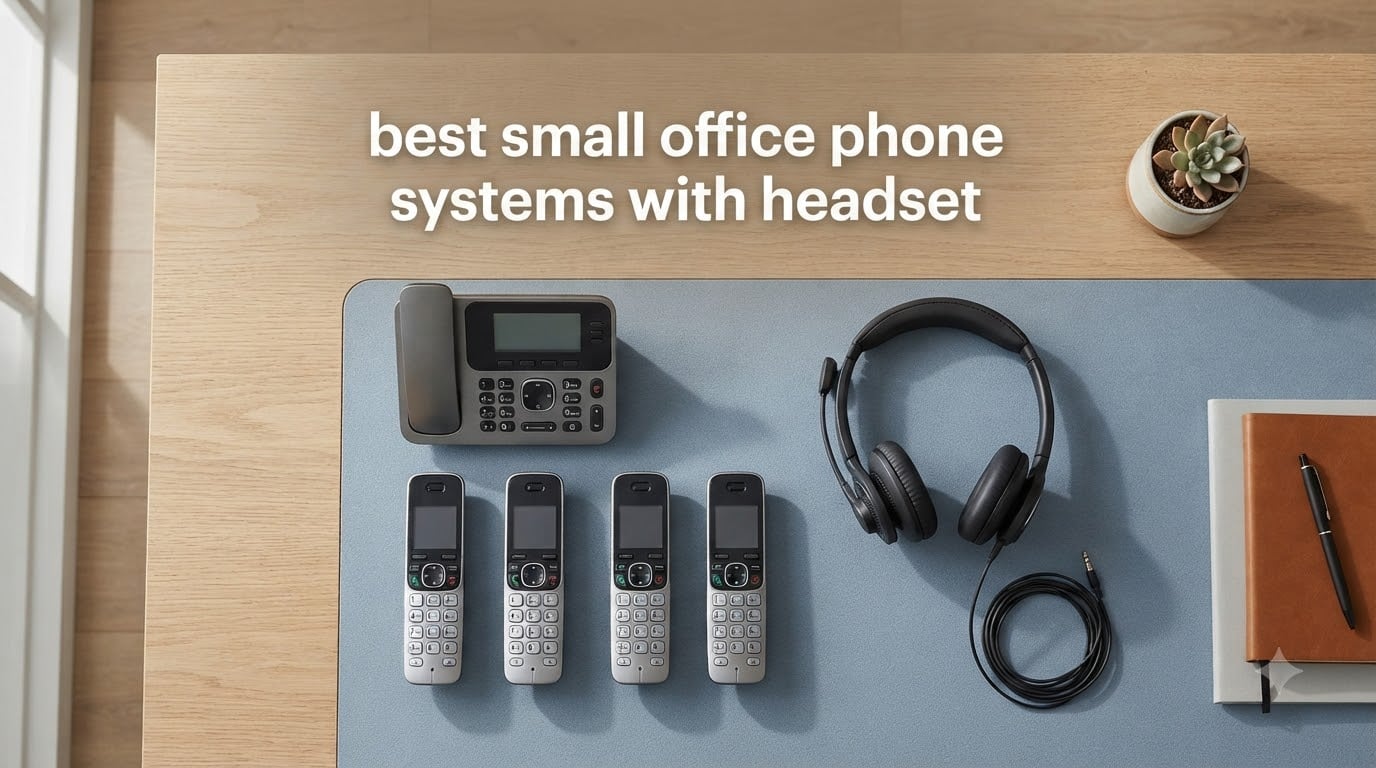 best small office phone systems with headset