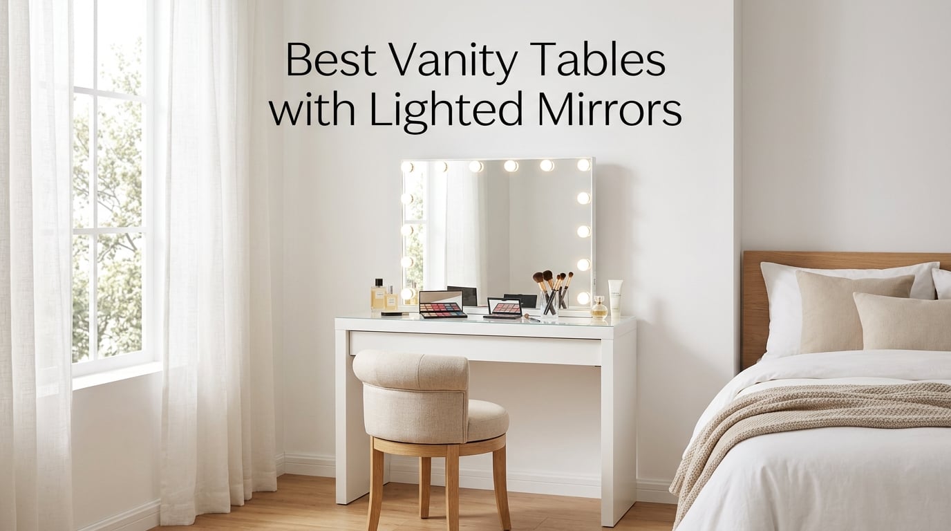 Best Vanity Tables with Lighted Mirrors