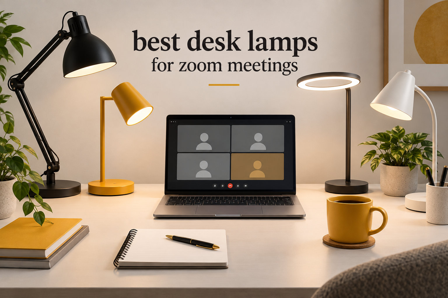 best desk lamps for zoom meetings