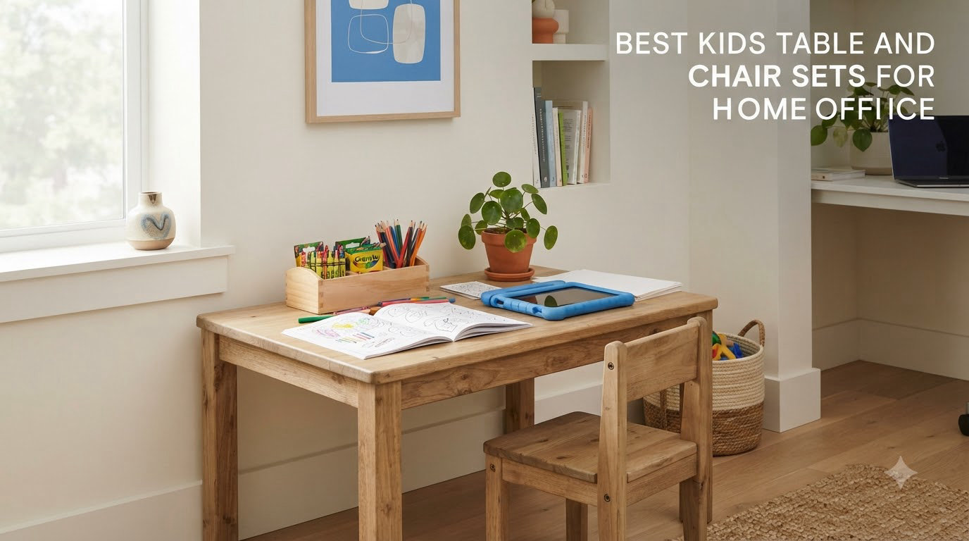 best kids table and chair sets for home office