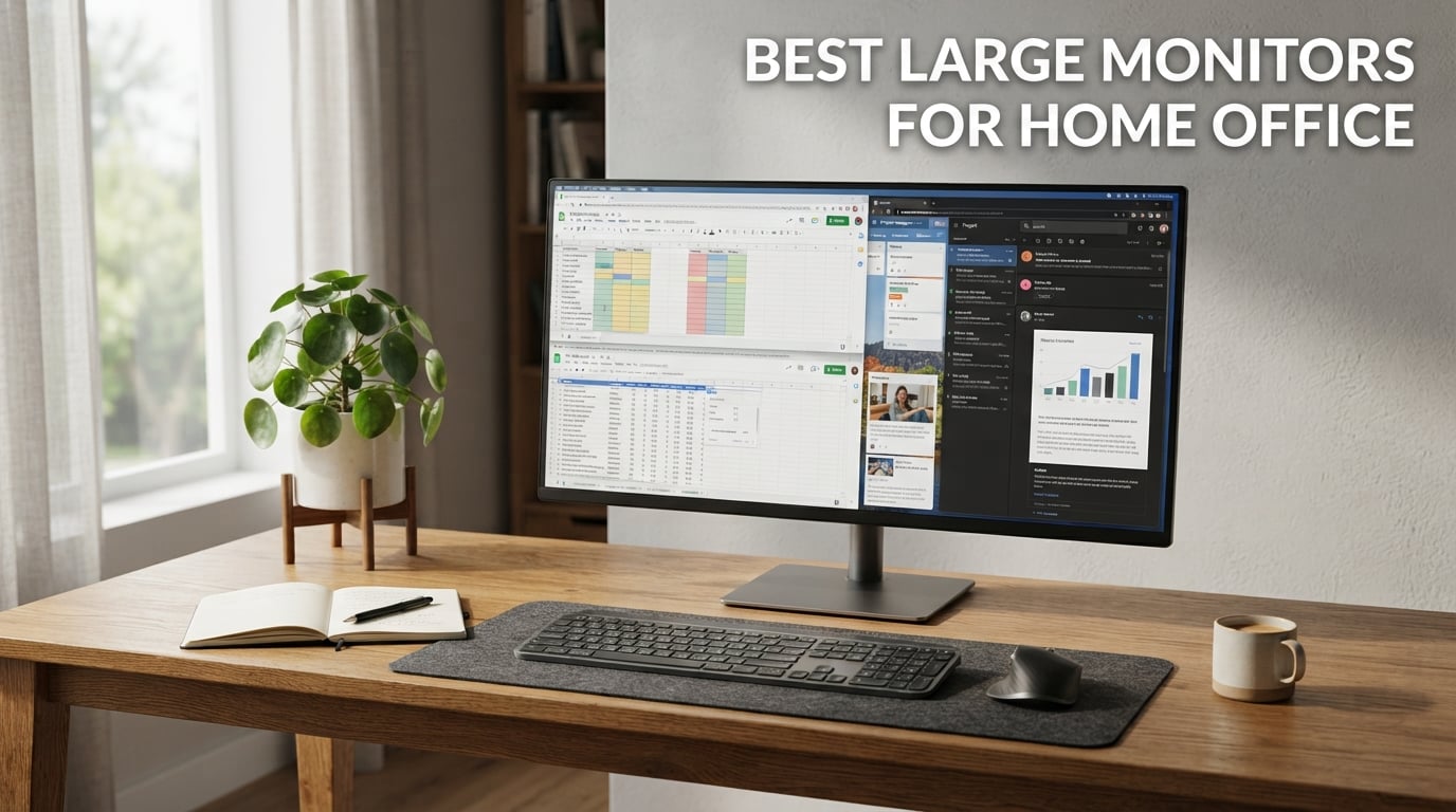 best large monitors for home office
